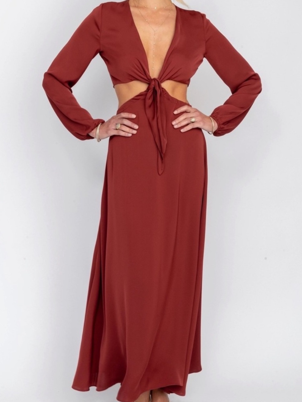 NWT RESA Cutout Maxi Dress
